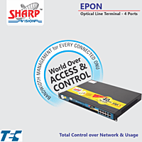Sharp Vision EPON OLT 4 Port - TEC Approved
