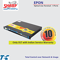 Sharp Vision EPON OLT 4 Port - TEC Approved