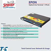 Sharp Vision EPON OLT 4 Port - TEC Approved