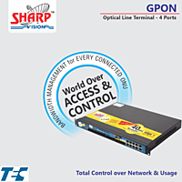 Sharp Vision GPON OLT 4 Port - TEC Approved