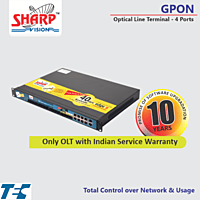 Sharp Vision GPON OLT 4 Port - TEC Approved