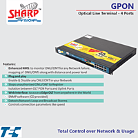 Sharp Vision GPON OLT 4 Port - TEC Approved
