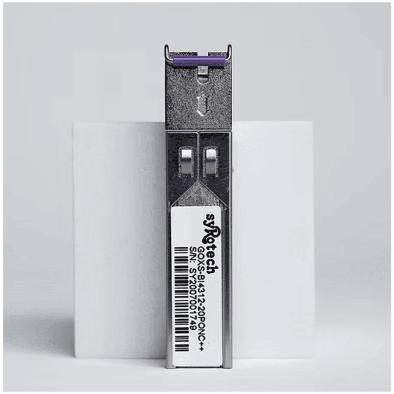 Syrotech GOXS-BI4312-20PONC+++ GPON Class C+++ SFP OLT Transceiver, 2.5G Tx / 1.25G Rx, 20km