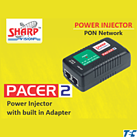 Sharp Vision Power Injector (PoE) with built in Adapter (SV-PACER-2)