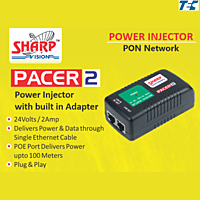 Sharp Vision Power Injector (PoE) with built in Adapter (SV-PACER-2)