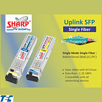 Sharp Vision SFP Uplink Transciever Module (SV-Uplink-SFP-Single-Fiber)
