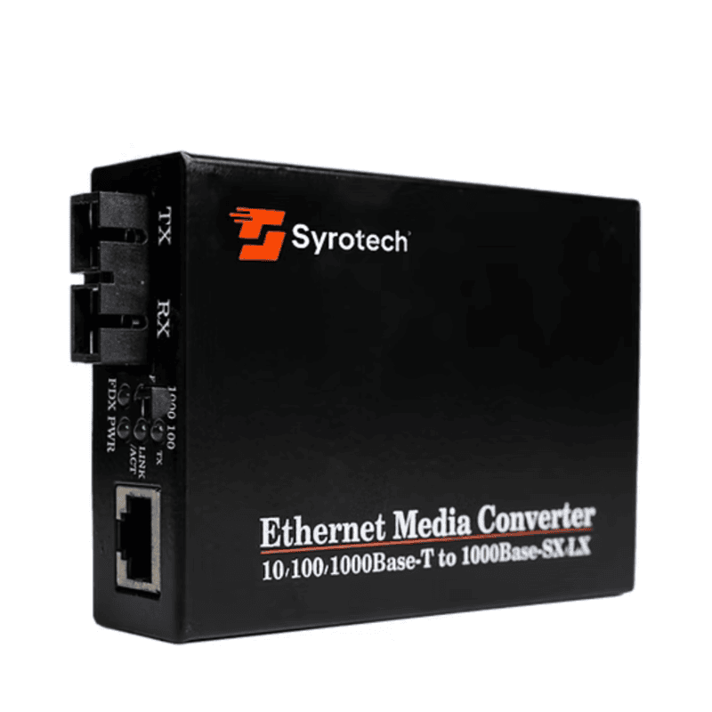 Syrotech SMF Dual Fiber Media Converter (GOMC-1312-20)