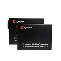 Syrotech 10/100Mbps Bi-Directional Media Converter (Set of A+B)